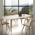 Tavolo moderno bianco "Olaf"